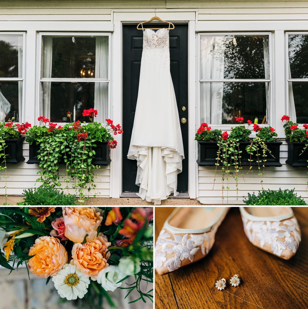 Delaney + Brandon Bridle Barn and Gardens Brunch Wedding Katie